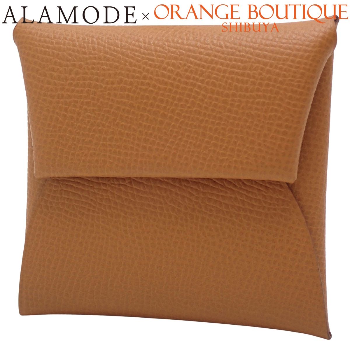 HERMES(エルメス) バスティア ゴールド ブラウン茶 ヴォーエプソン