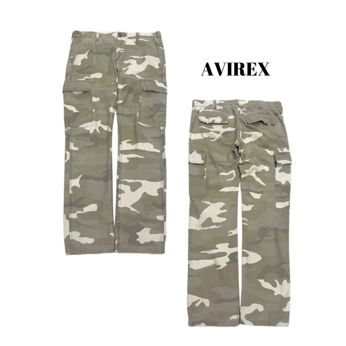 AVIREX カーゴパンツ アビレックス セールCAMO メンズ 無地 