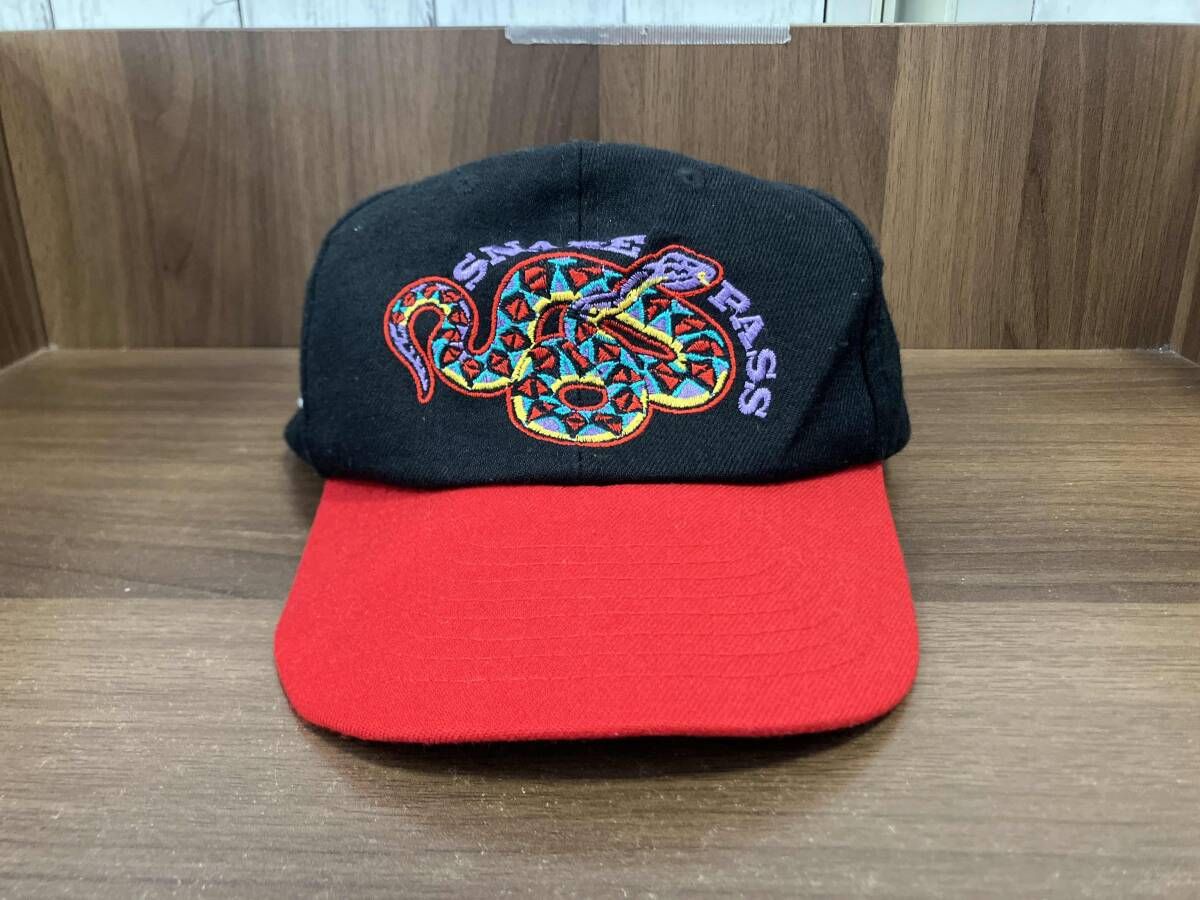 Marlboro マルボロ 90s SNAKE PASS ブラック レッド 台湾製 汚れ有り