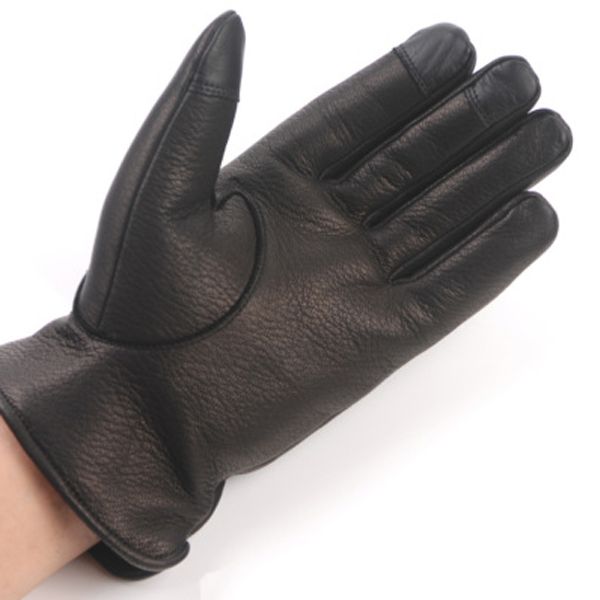 GMG DEER SKIN GLOVE THINSULATE GMG-11 BLACK / 黒 ディアスキン