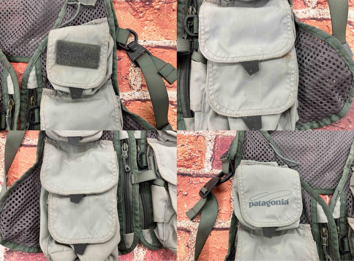 patagonia グリーン ﾊﾟﾀｺﾞﾆｱ ﾌｨｯｼﾝｸﾞﾍﾞｽﾄ ｸﾞﾘｰﾝ