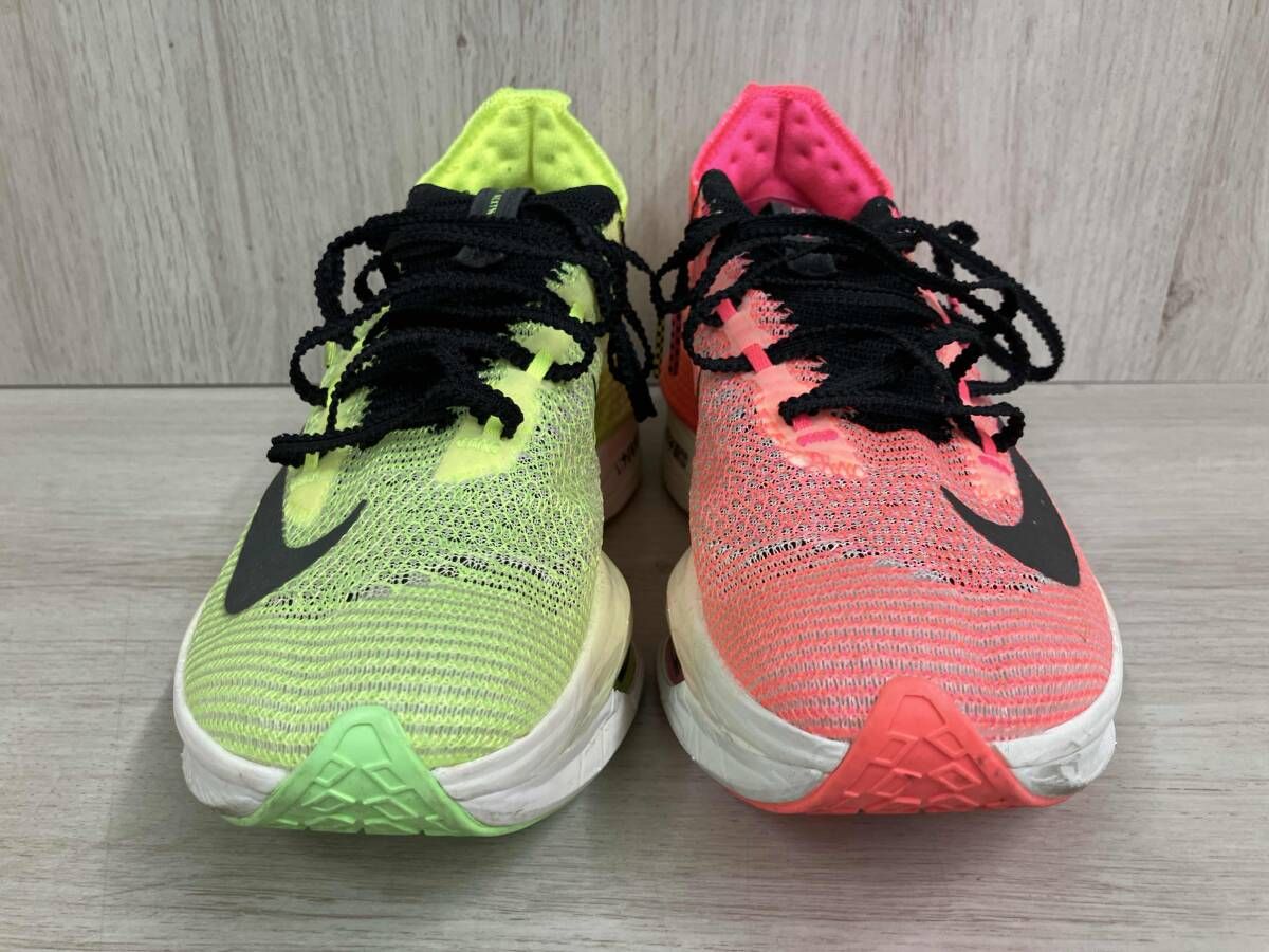  NIKE ナイキ スニーカー ナイキ駅伝 ランニングシューズ ジョギングシューズ FQ 8110-331 イエロー ピンク 25.5 cm ランニングシューズ アウトドアシューズ