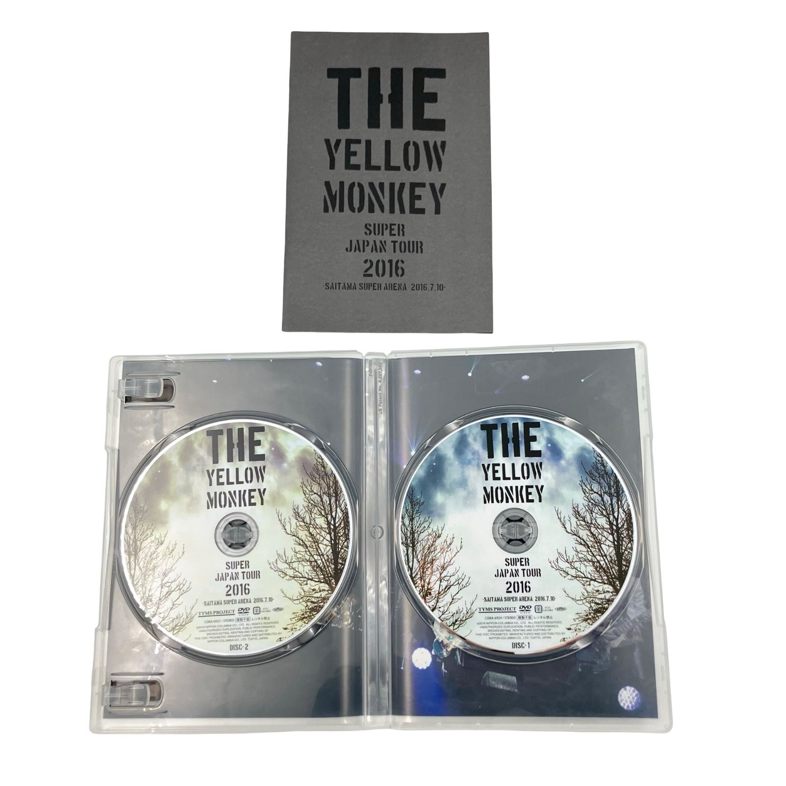 THE YELLOW MONKEY SUPER JAPAN TOUR 2016 (DVD) - メルカリ