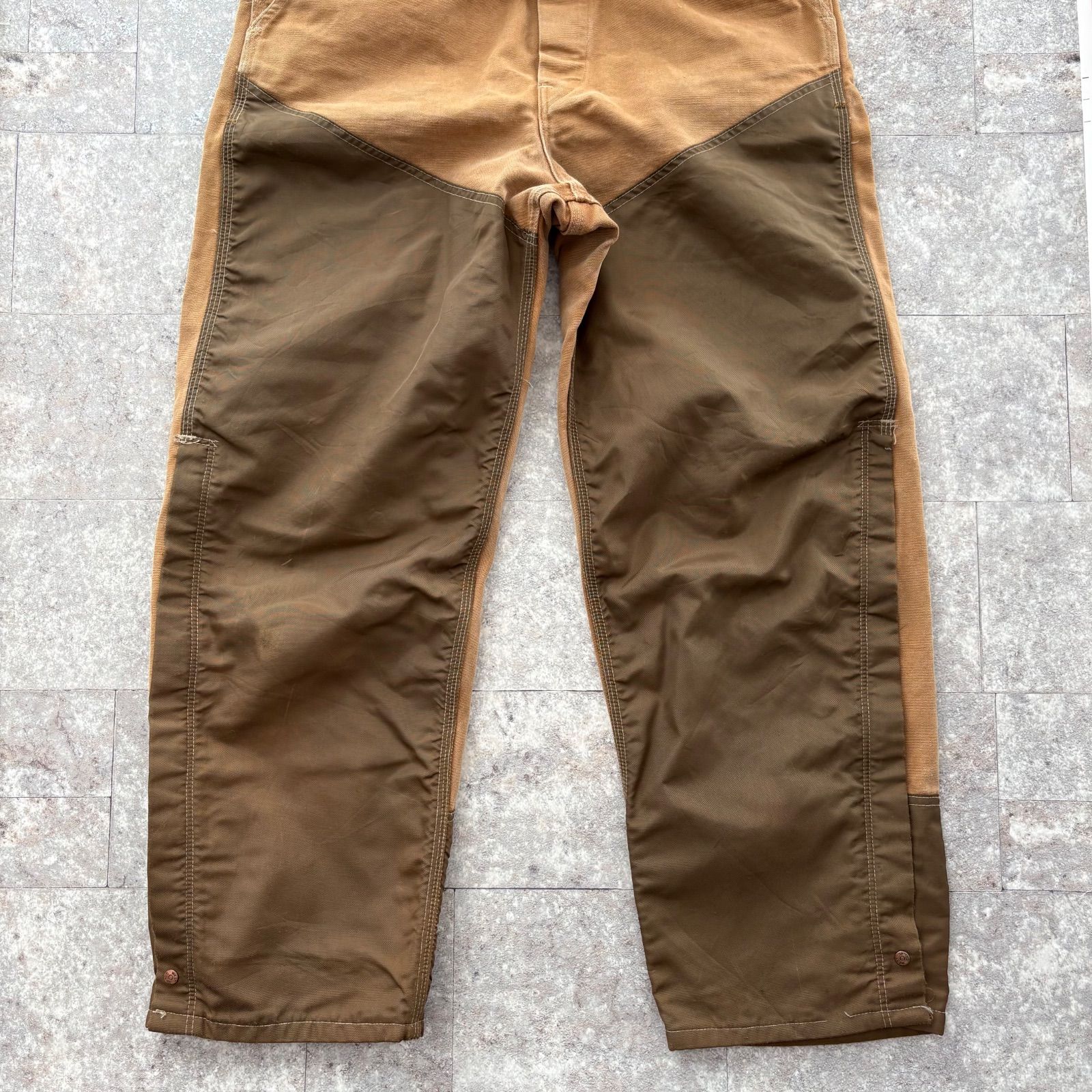 Carhartt カーハート 星タグ USA製 ダック オーバーオール BU256