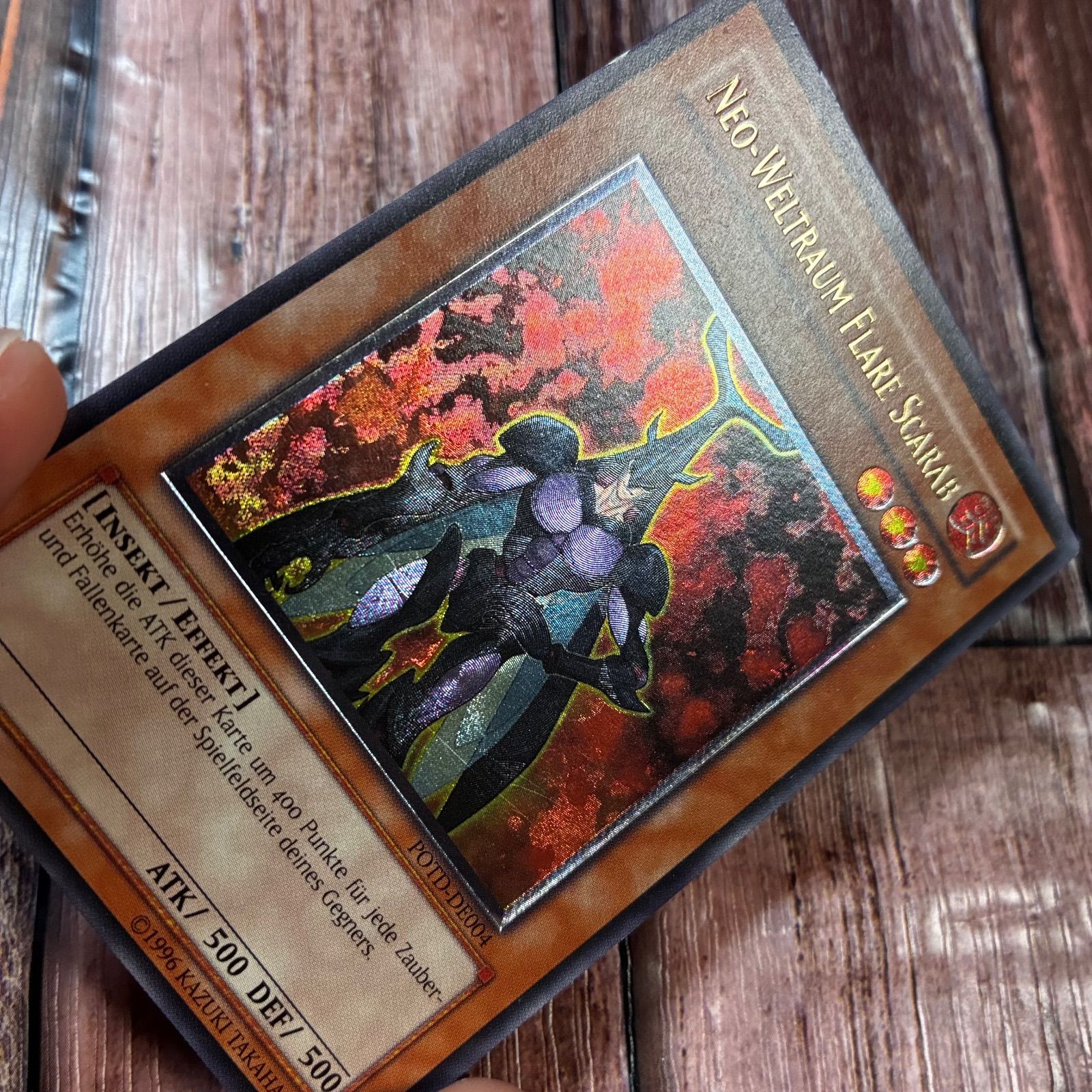 遊戯王 ドイツ版 EU版 N・フレア・スカラベ レリーフ - メルカリ