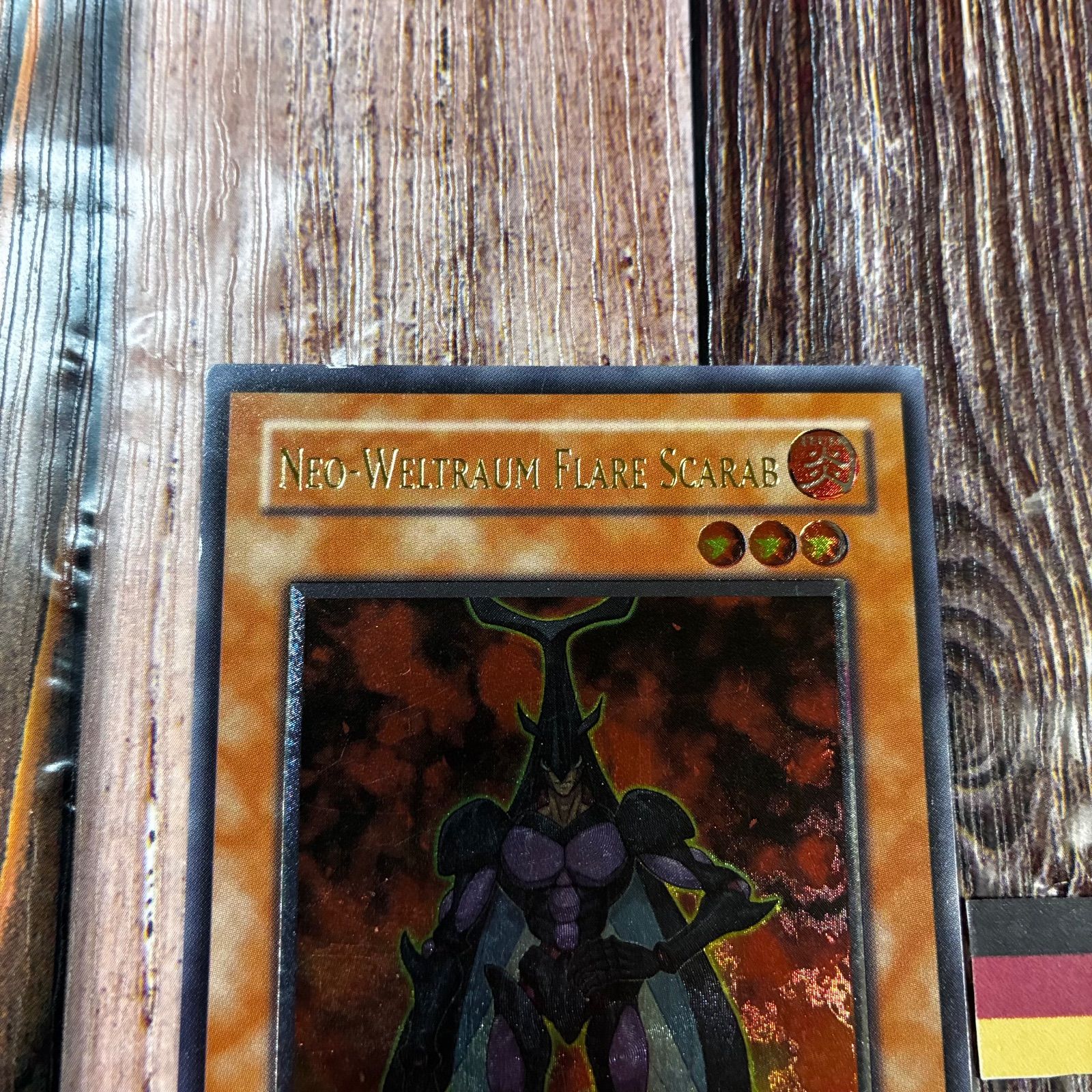 遊戯王 ドイツ版 EU版 N・フレア・スカラベ レリーフ - メルカリ