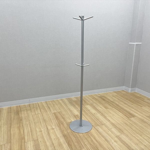 オカムラ ポールハンガー ハンガーポール シルバー - メルカリ