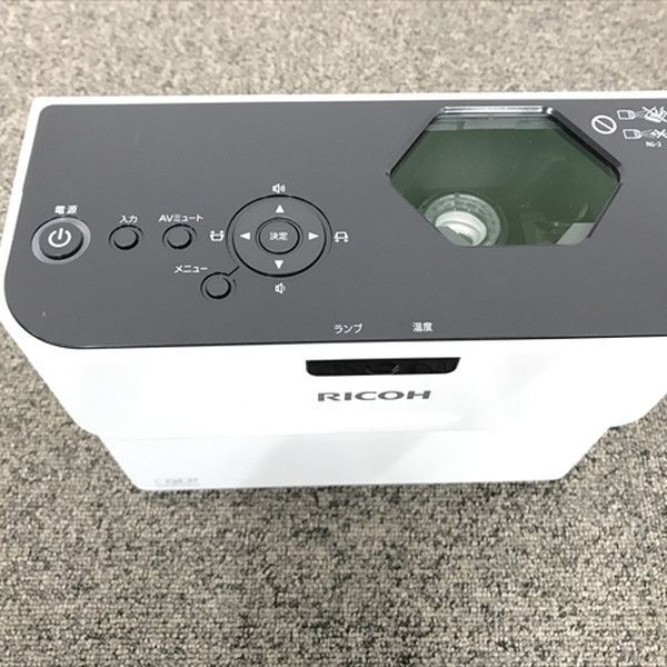 RICOH リコー プロジェクター PJ WX4152 コンパクト ホワイト - メルカリ