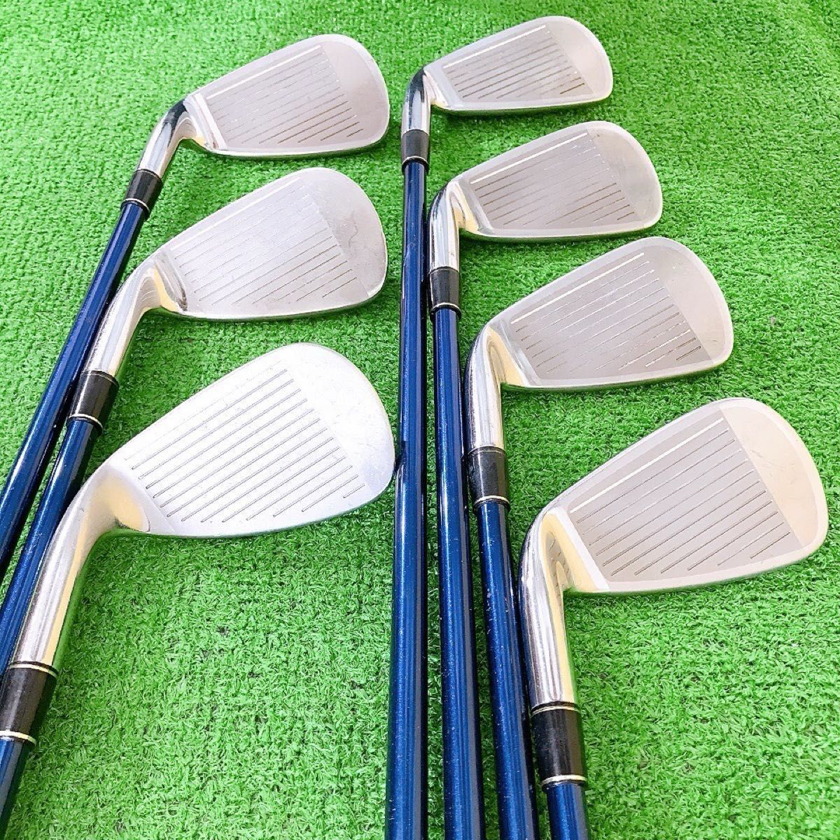 テ21☆ツアーステージ ViQ CL 7本レディースアイアンセット L ブルー