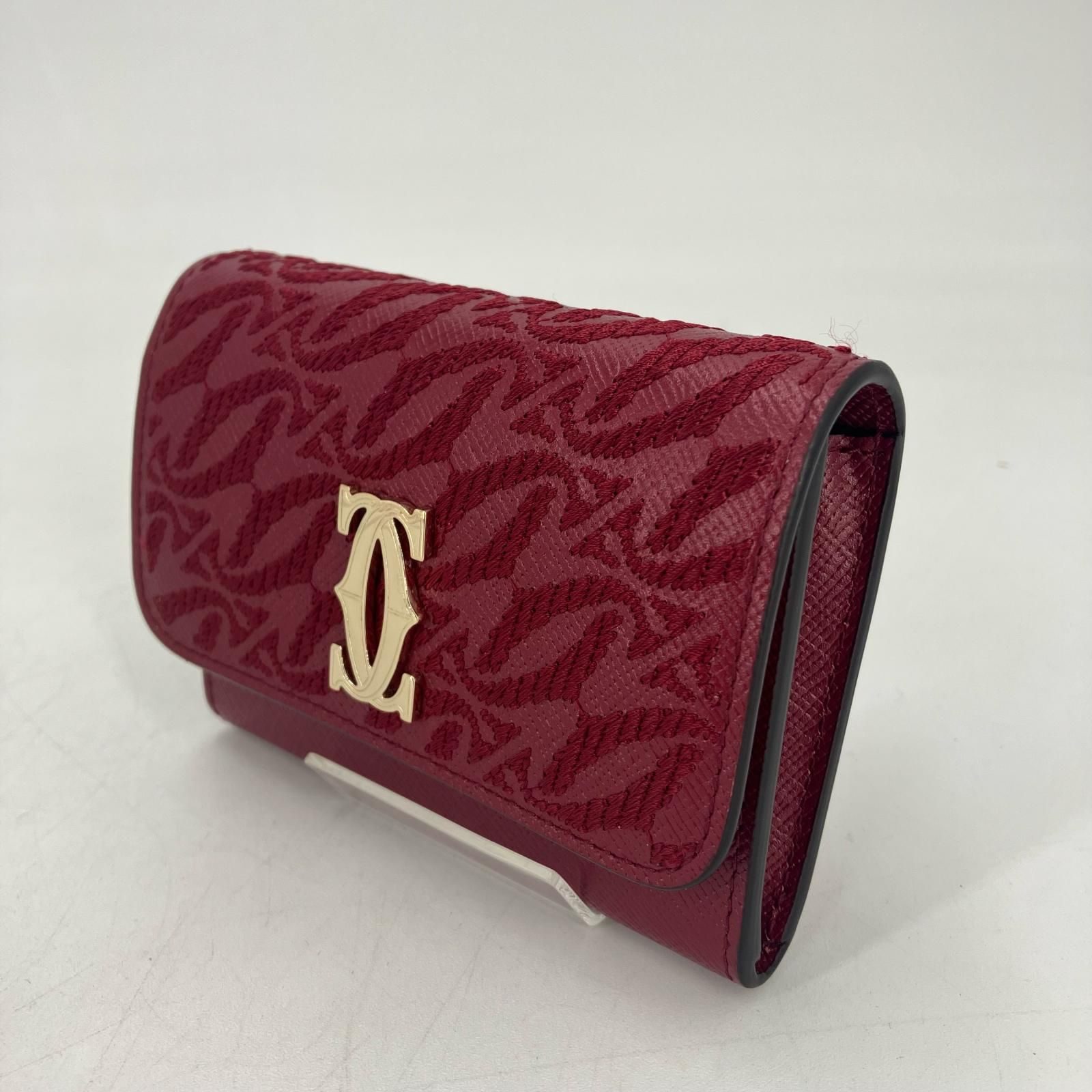イオン広店】 中古 CARTIER | カルティエ 二つ折り財布 Cドゥ