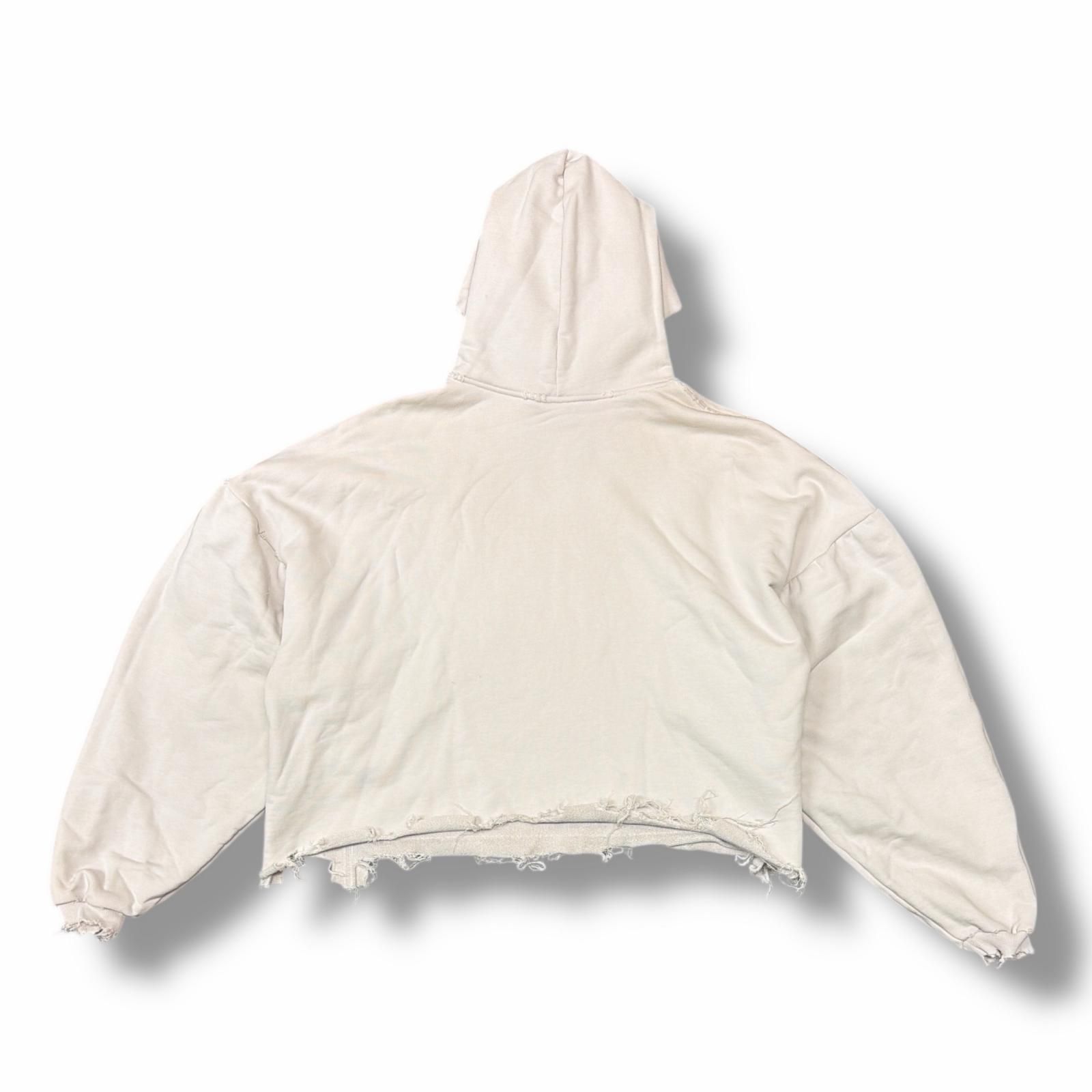 国内正規 BALENCIAGA 24AW クラシックBBロゴクロップドパーカー 