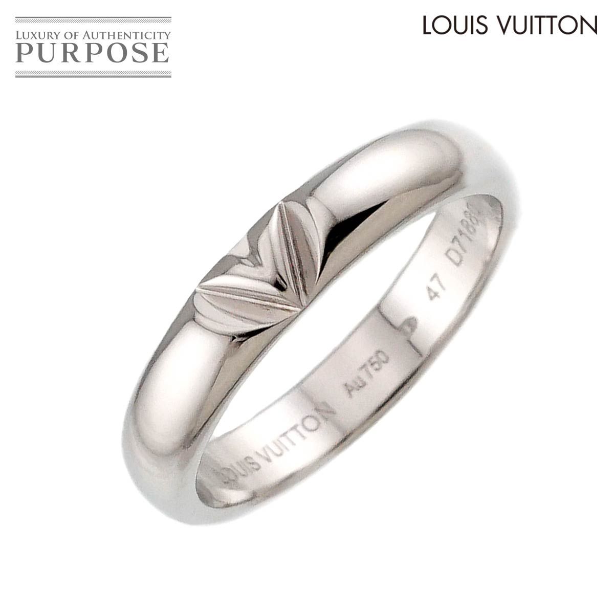 ルイ ヴィトン LOUIS VUITTON ヴォルト ミュルティ #47 リング K18 WG ルイ ヴィトン LOUIS VUITTON ヴォルト ミュルティ #47 リング K18 WG