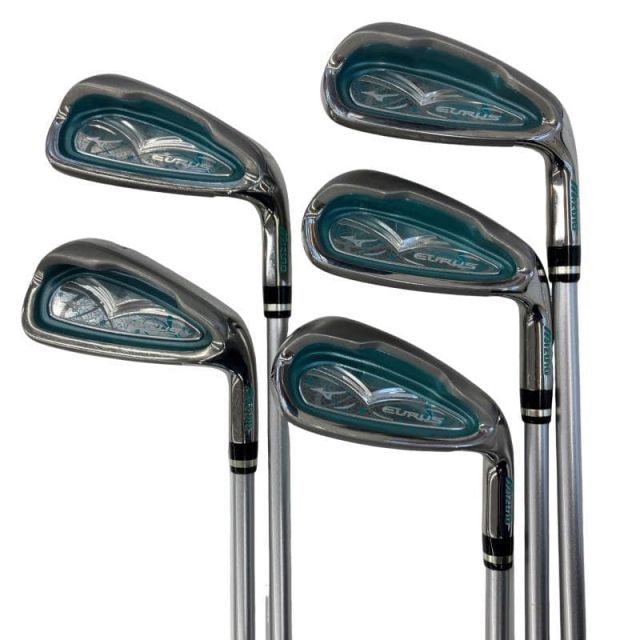中古】 ミズノ EURUS(2015) 5S レディース アイアンセット IR EXSAR