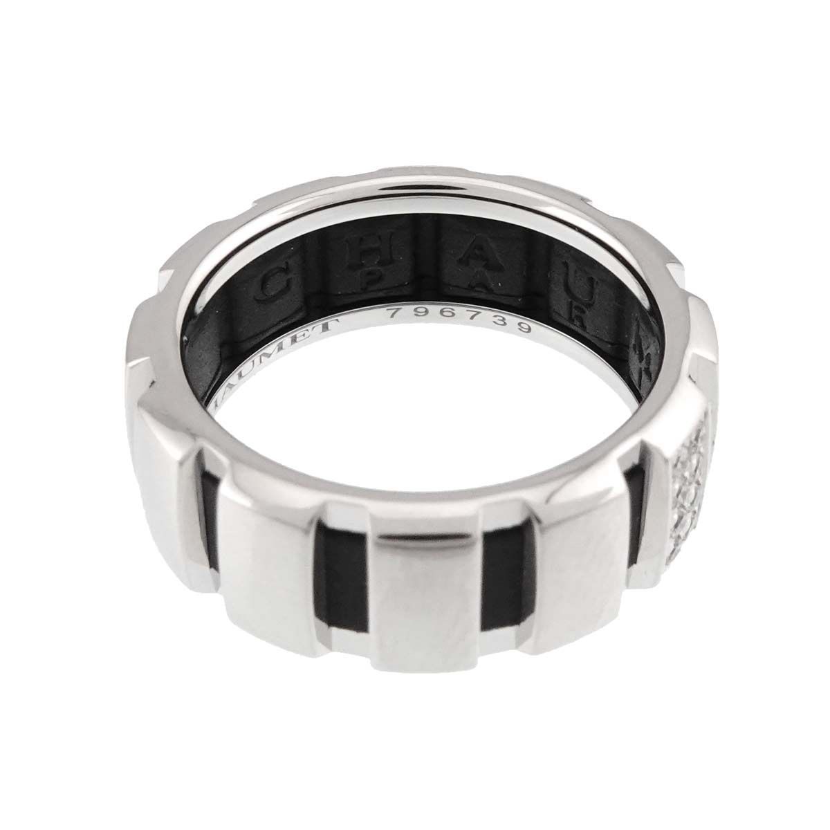 ショーメ Chaumet クラスワン #52 リング ダイヤ K18 WG ホワイト