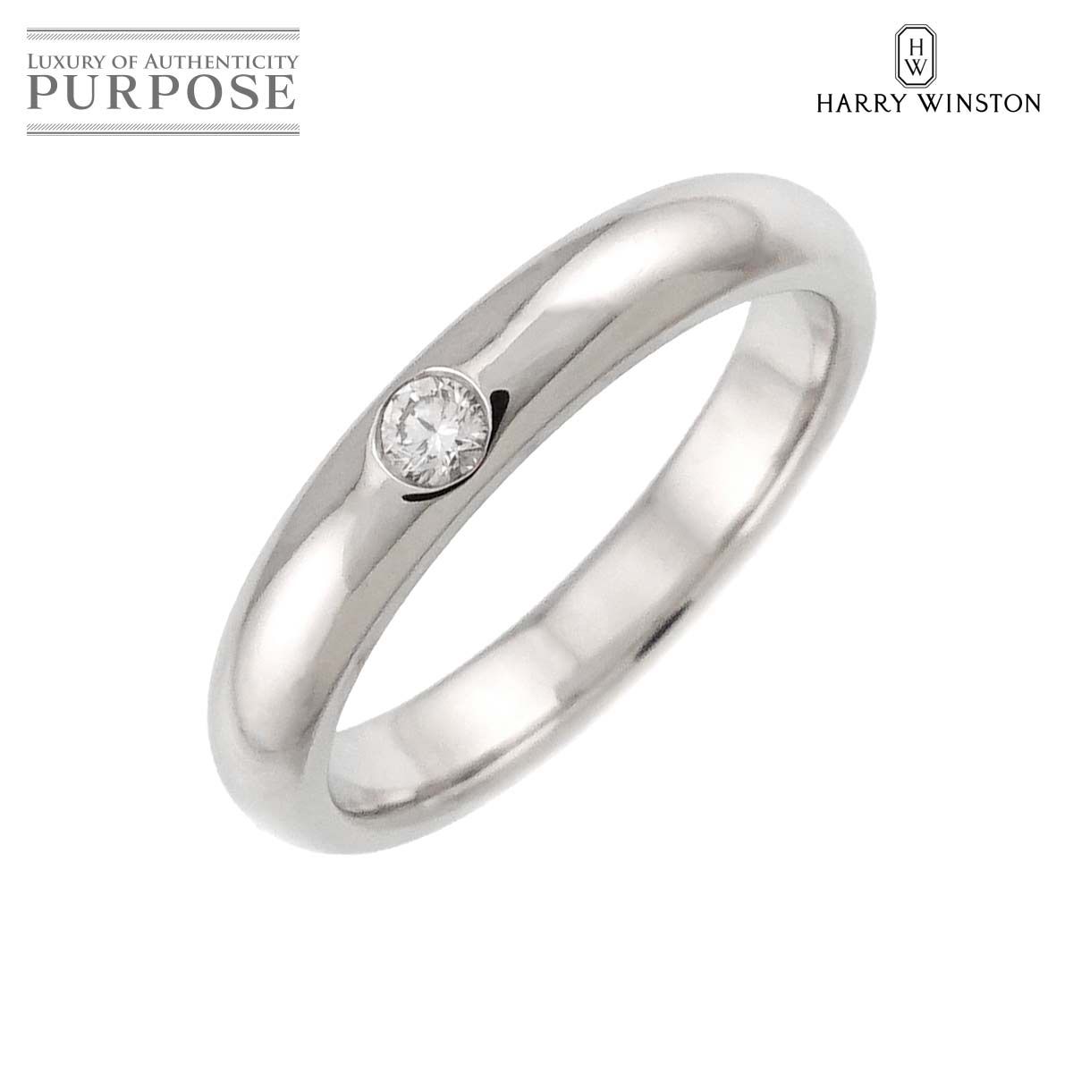 ハリーウィンストン HARRY WINSTON ラウンド 7号 ダイヤ リング Pt