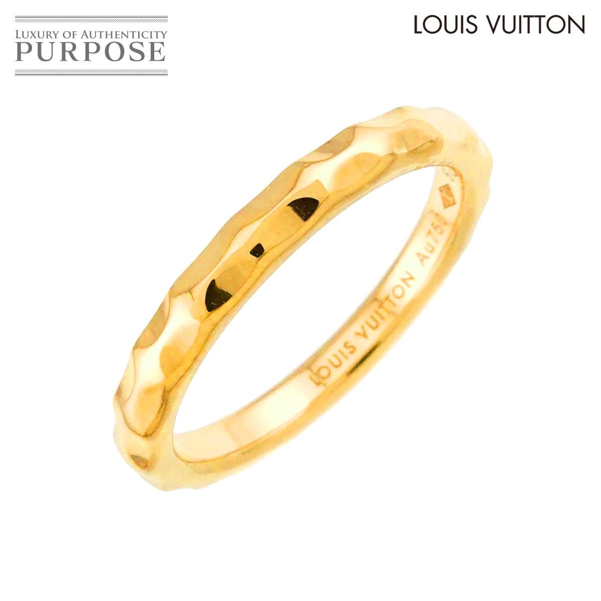 LOUIS VUITTON アリアンス ゴールドリング 58 ルイ・ヴィトン LOUIS