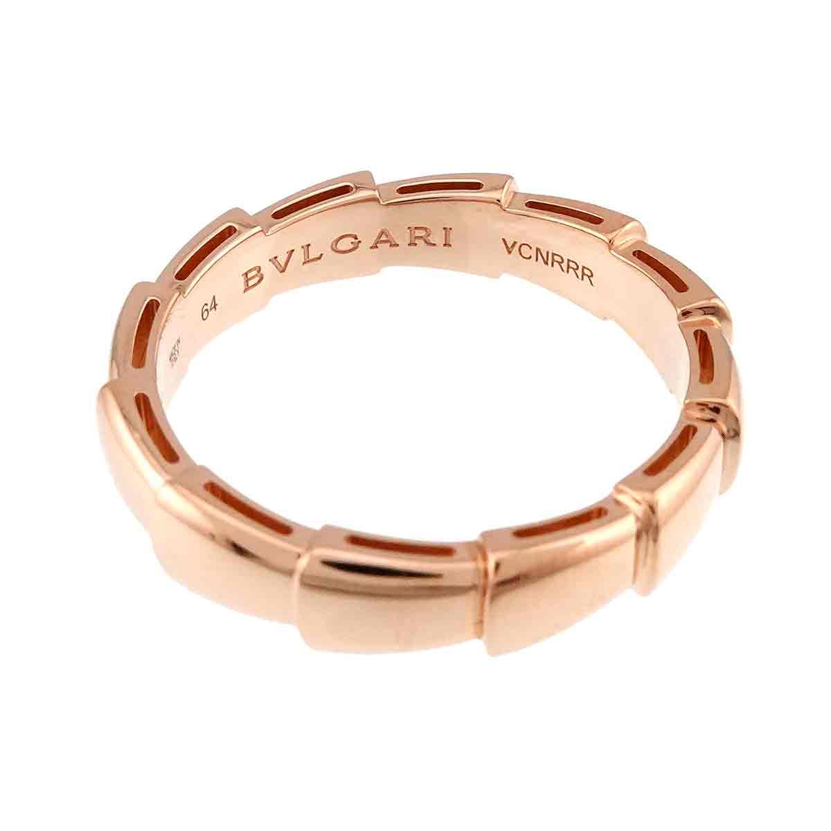 BVLGARIブルガリ 64A448□ ブルガリ BVLGARI K18 750 3765AL 60 リング 