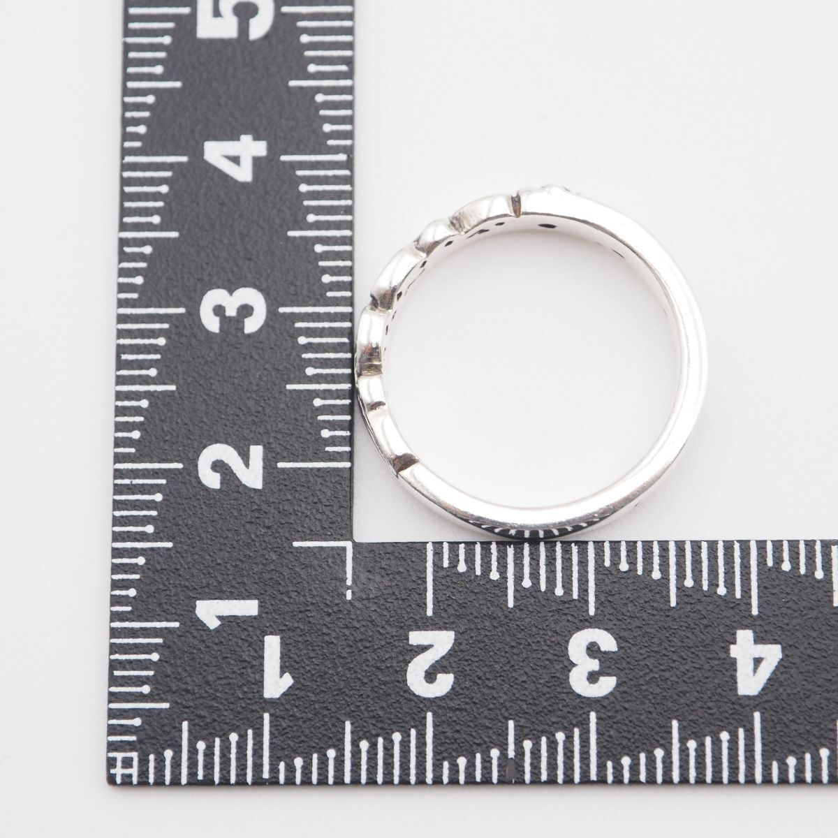 L637 オニキス 925刻印 リング デザイン シルバー 指輪 17号 - メルカリ