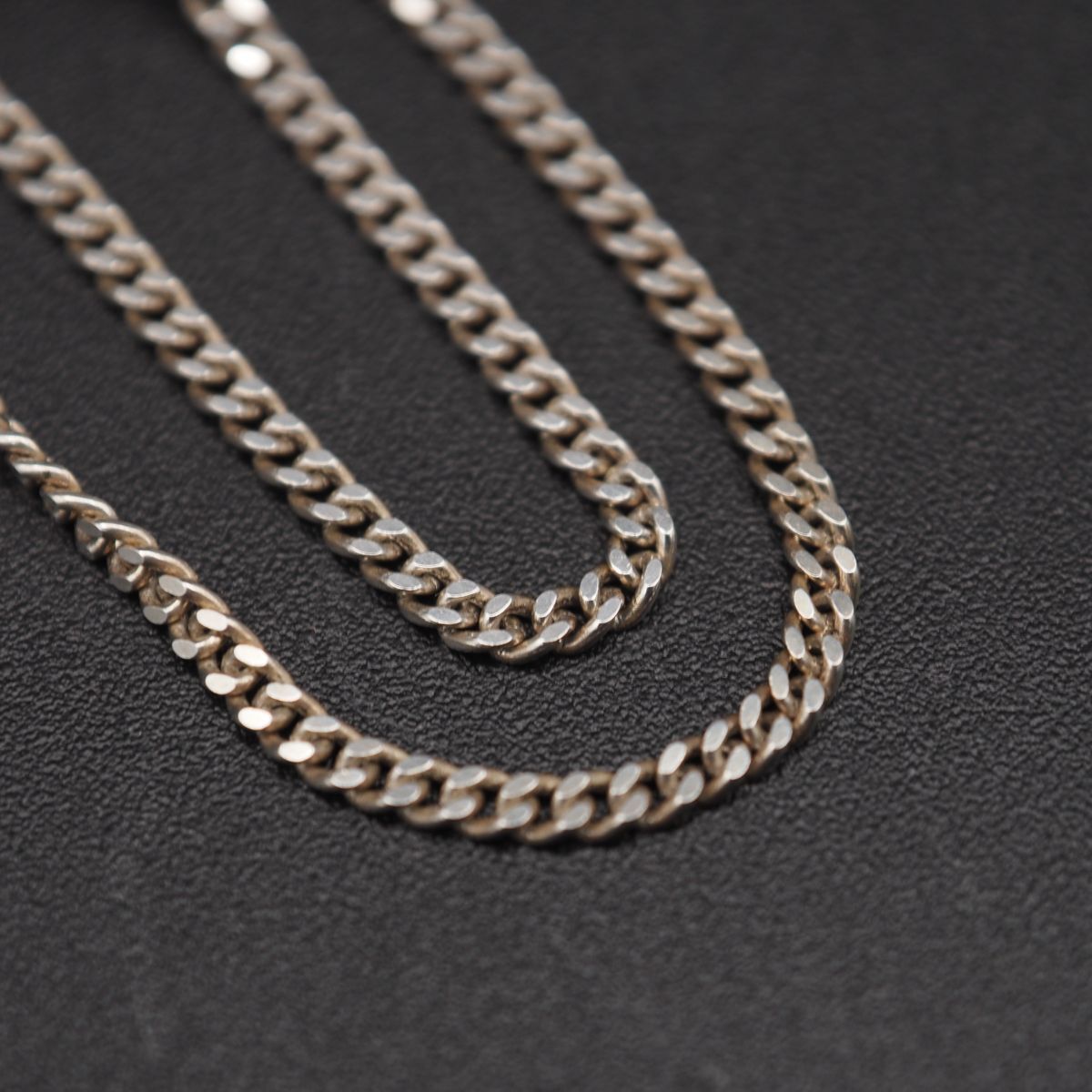 【ヴィンテージ】 【silver925刻印有】喜平 ネックレス 約60cm L836 ヴィンテージ SILVER925刻印 ネックレス 喜平 キヘイチェーン