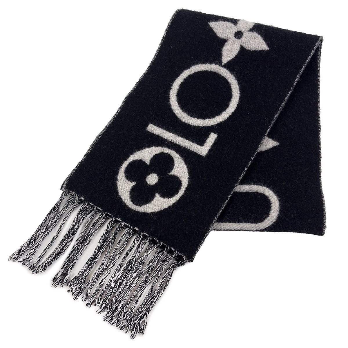 Louis Vuitton】ルイ・ヴィトン マフラー モノグラム インフィニティ