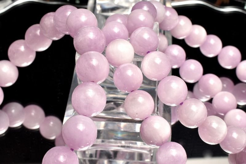 アクセサリー キャッツアイ クンツァイト 13mm ブレスレット 1個売り