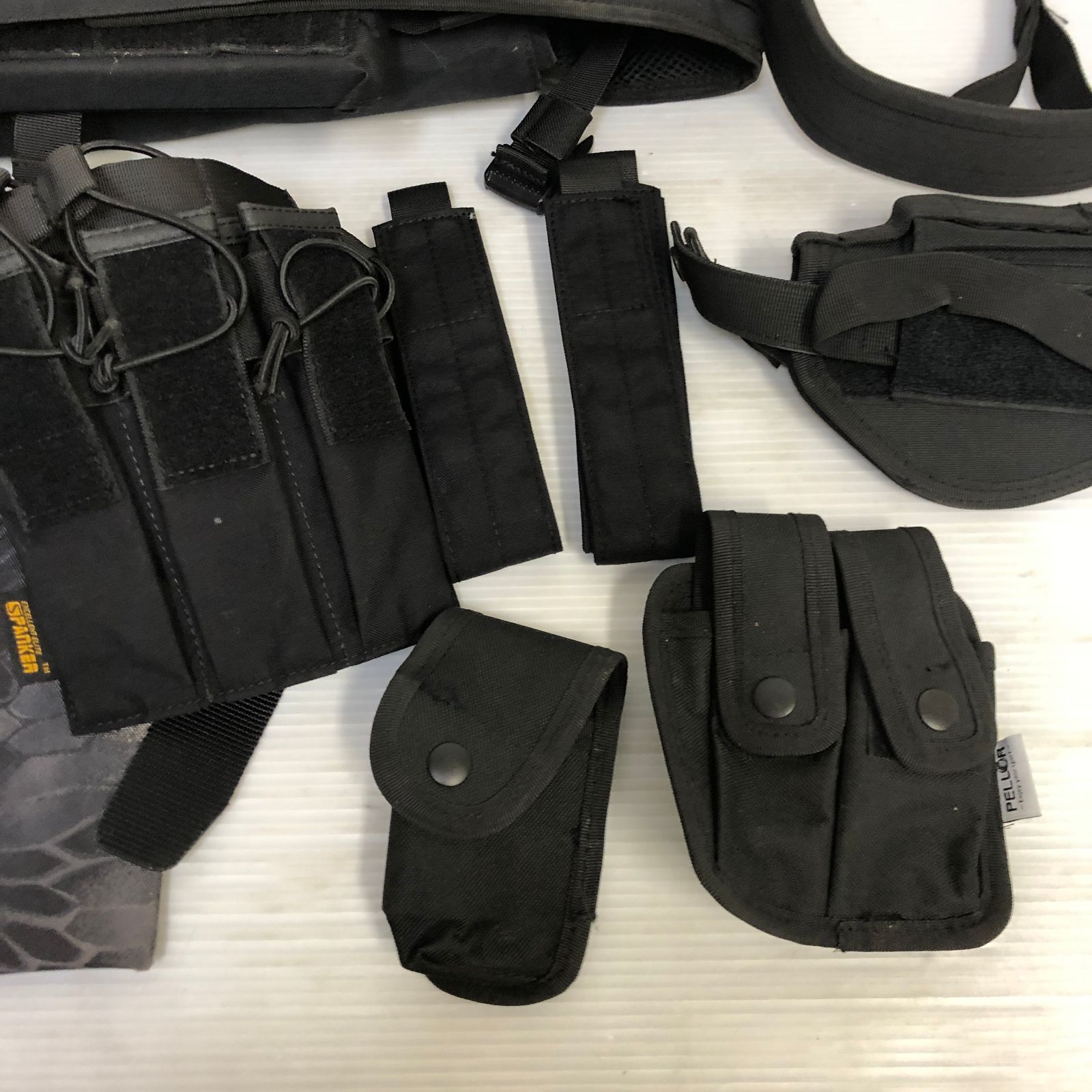 サバゲー 用品 まとめ売り △サバゲー用品 装備セット まとめ ※詳細不明 中古品 smgan094257