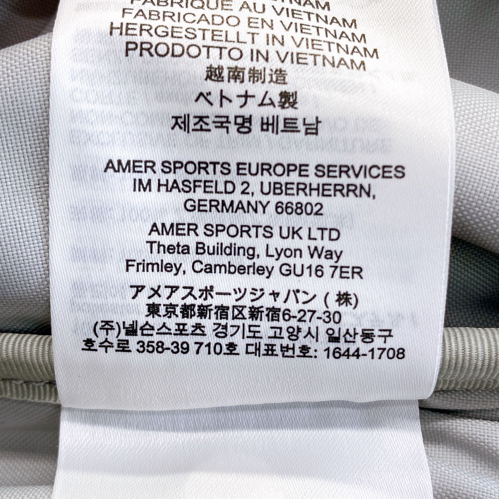 アークテリクス BACK