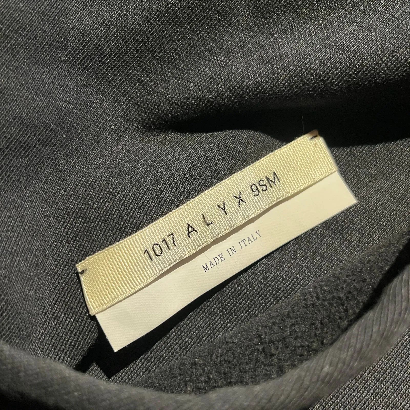 1017 ALYX 9SM FEEL IT SLOGAN HOODIE M リバーシブル アリクス 