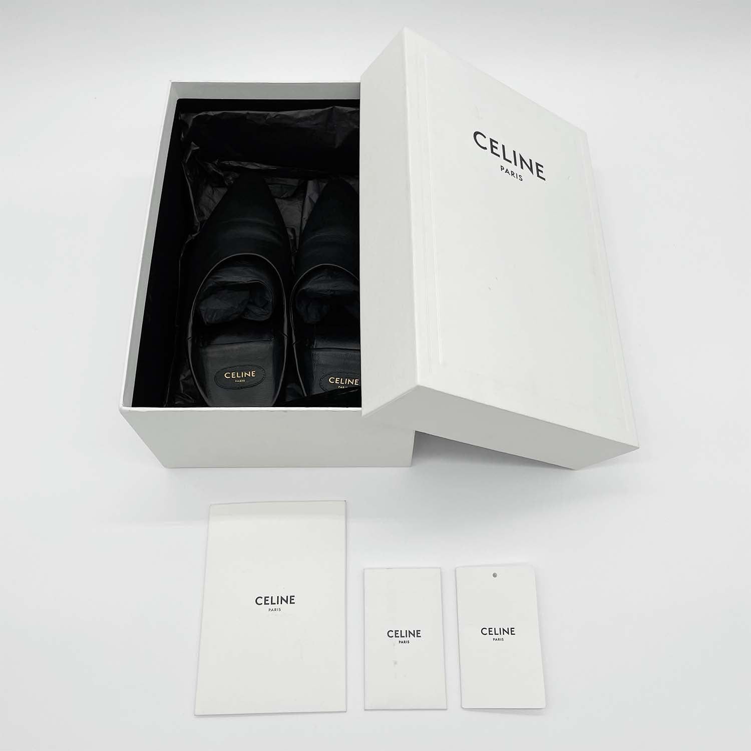 celine バブーシュ36 CELINE セリーヌ サイズ36 バブーシュ サンダル つっかけ フラット