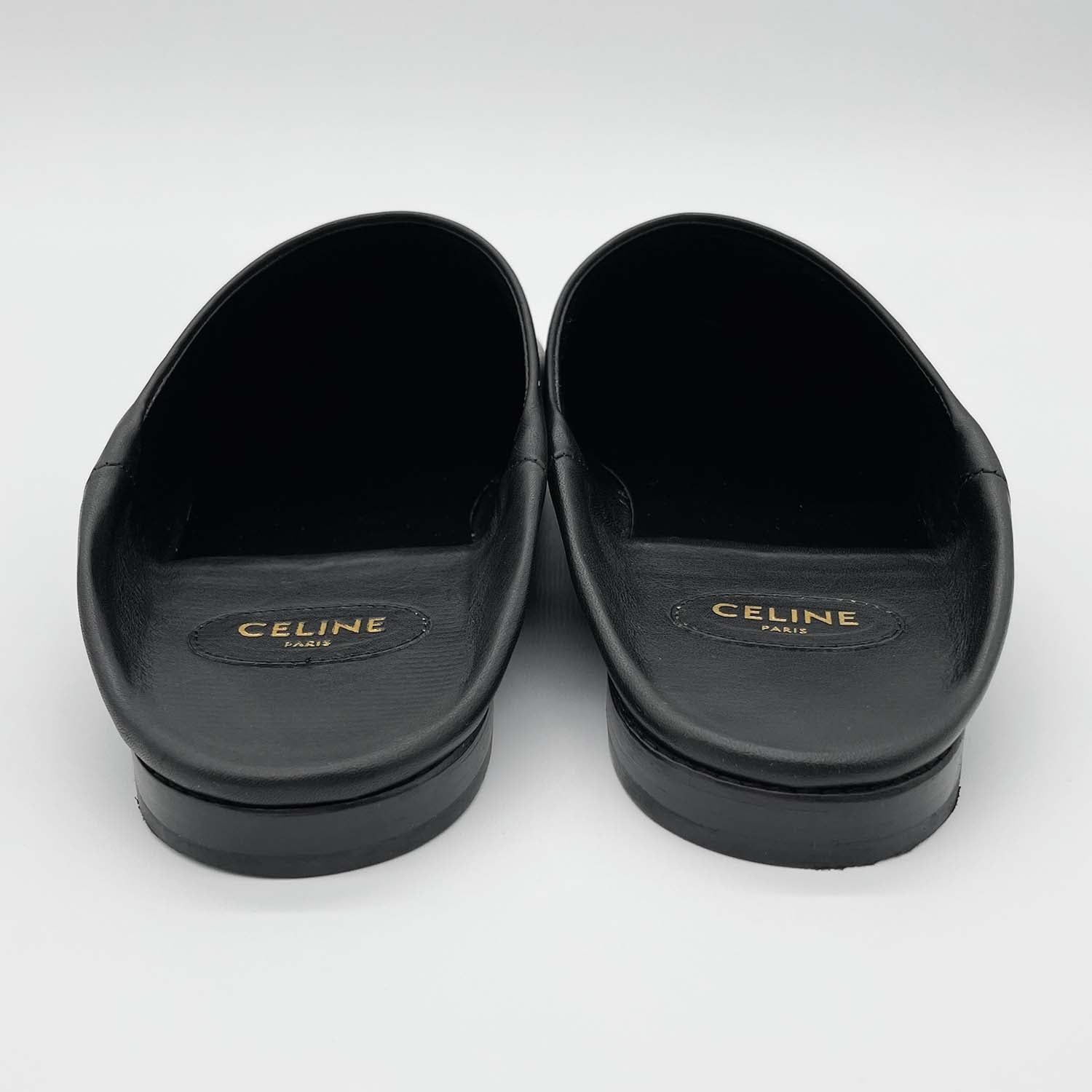 celine バブーシュ36 CELINE セリーヌ サイズ36 バブーシュ サンダル つっかけ フラット