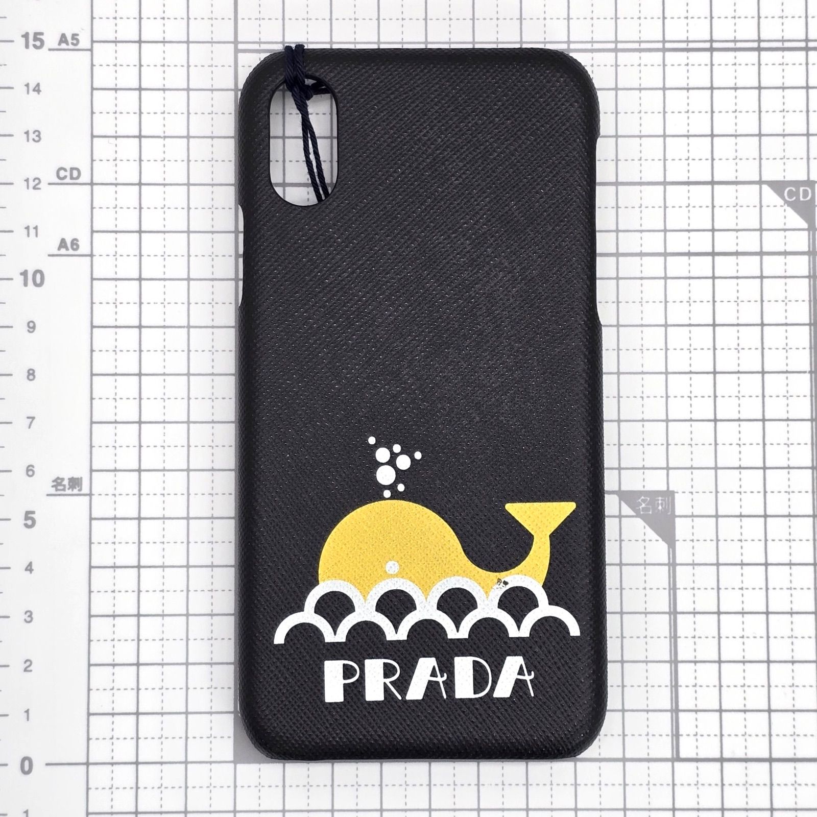 PRADA プラダ 2ZH058 iPhone X/XS用 ケース サフィアーノ・ホエール