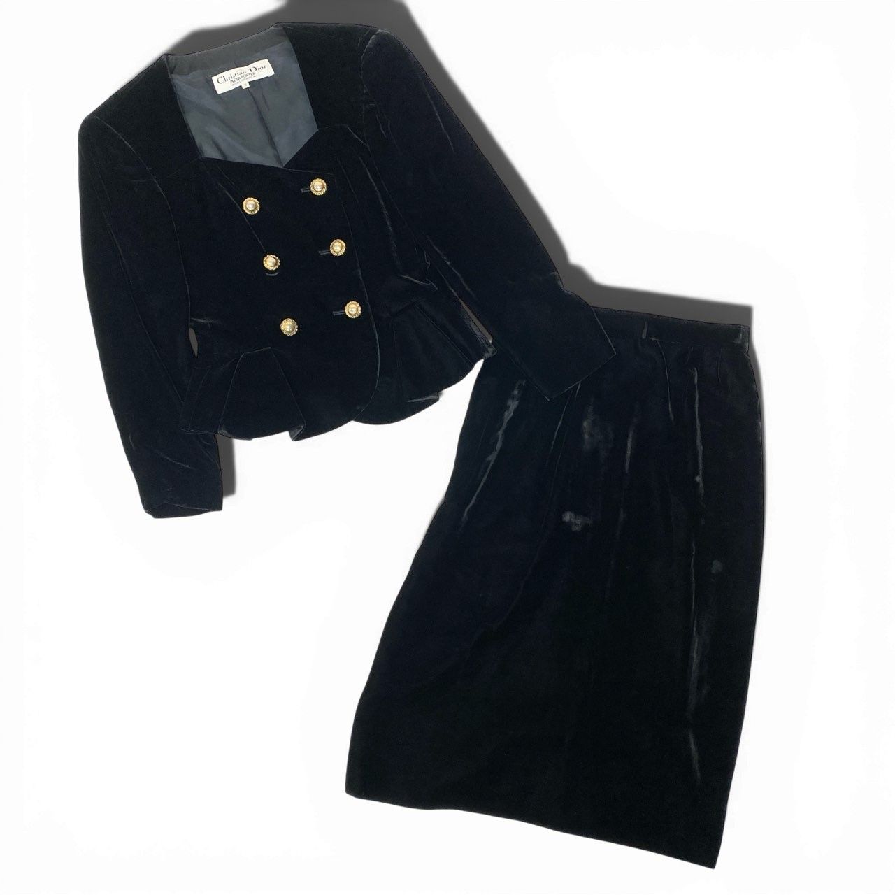 47b4 Vintage Christian Dior ヴィンテージ クリスチャンディオール 金