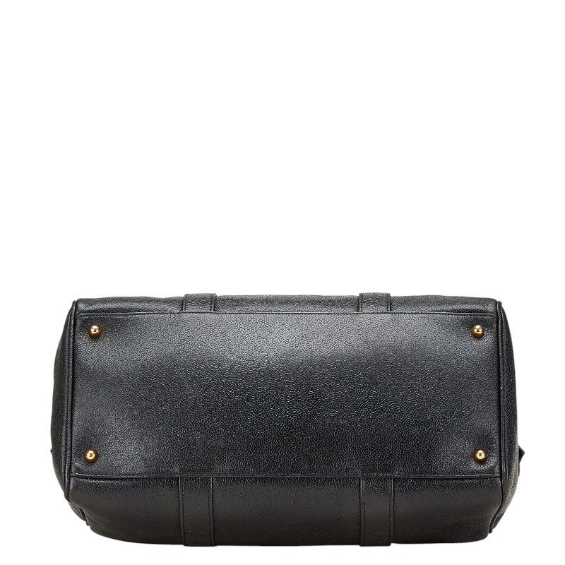 シャネル ココマーク ボストンバッグ ショルダーバッグ 2WAY ブラック