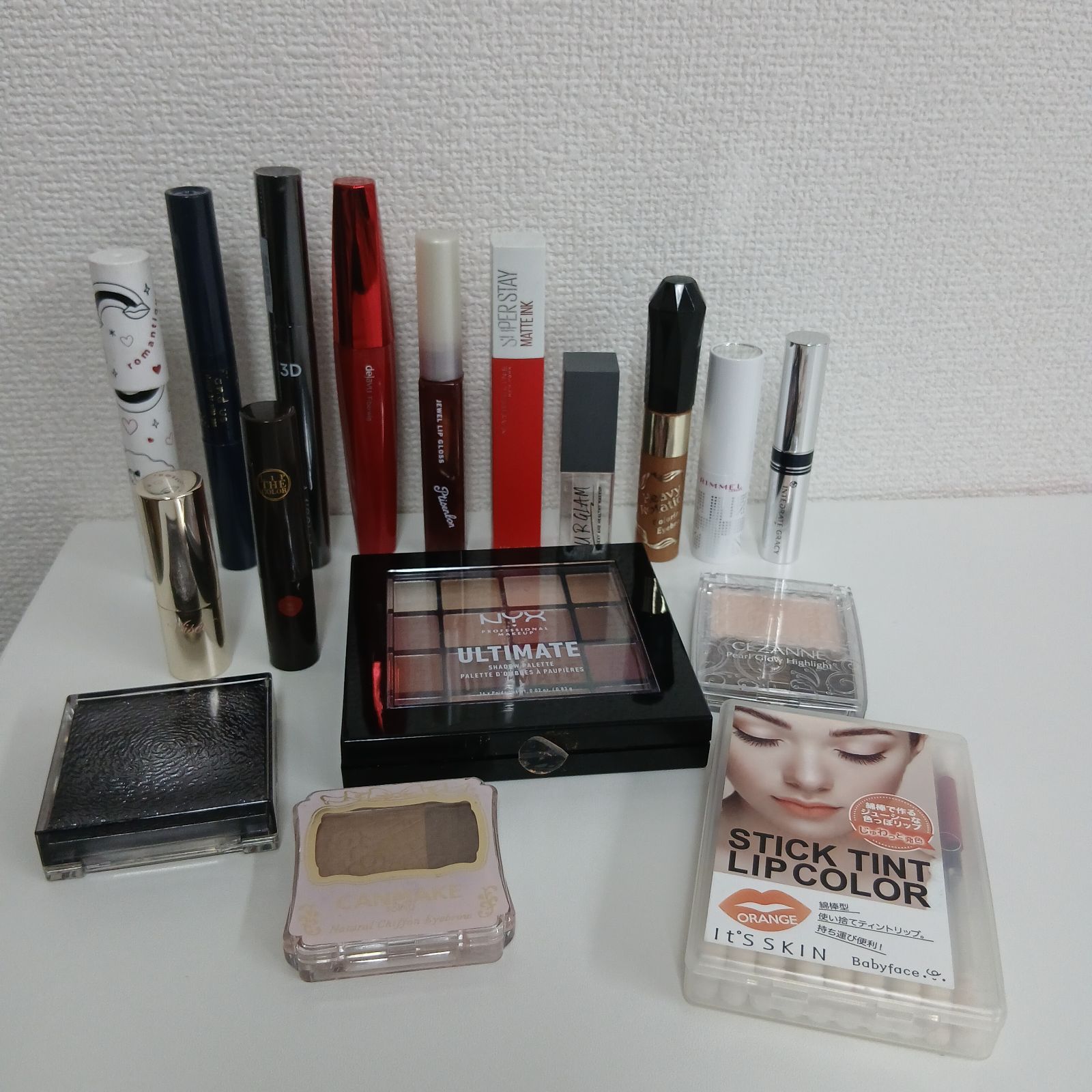 プチプラコスメ 17点セット まとめ売り キャンメイク・セザンヌなど