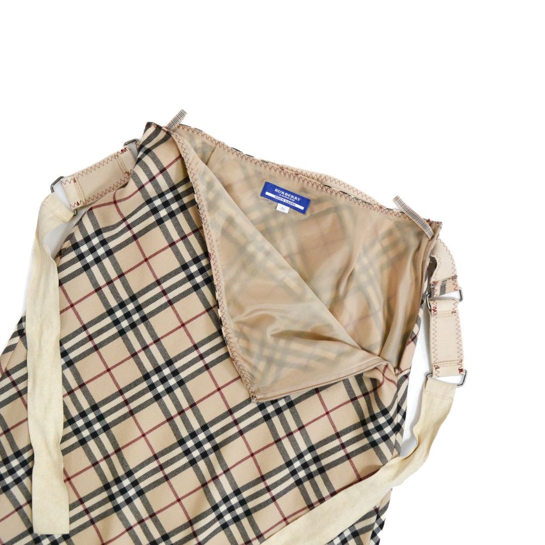 極美品】BURBERRYバーバリー 日本製 ウール製ノヴァチェック総柄