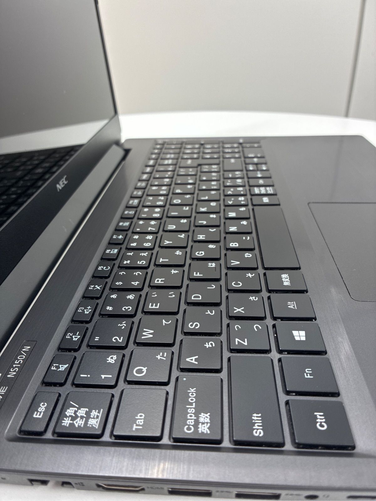 ジャンク】NEC ノートPC PC-NS150NAB BIOS表示確認 ACなし 記憶媒体