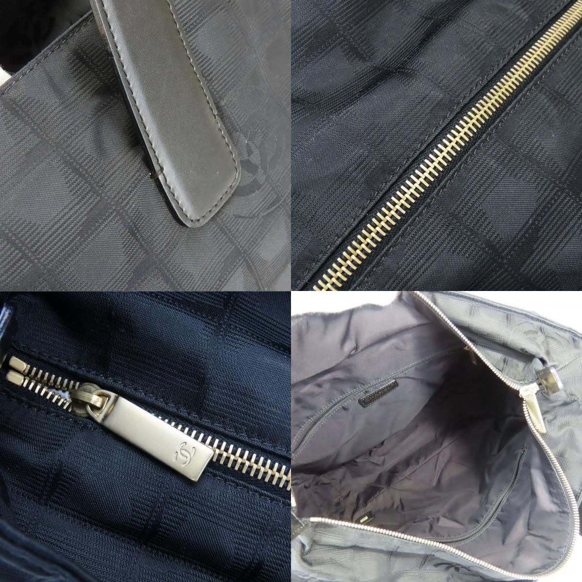 中古】 シャネル トートバッグ ニュートラベルライン ココマーク 