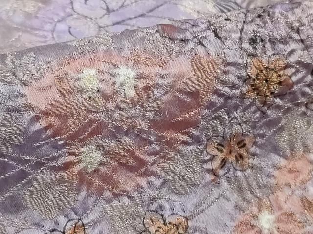 平和屋本店●最高級　初代　久保田一竹　幻の辻が花　訪問着　葵　暈し染め　金通し地　大丸扱い　逸品　DZAA6698kh6 平和屋本店○最高級 初代 久保田一竹 幻の辻が花 訪問着 葵 暈し染め