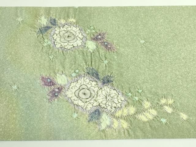 壺　大きめ　花柄 平和屋本店○極上 久保田一竹 幻の辻が花 太鼓柄袋帯 金通し地 逸品