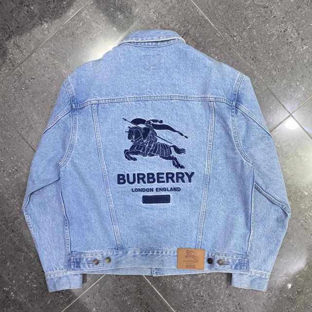 SUPREME Burberry デニムジャケット Gジャン XL 2022ss 【公式通販】