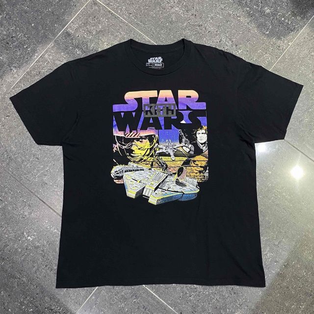 KITH × STAR WARS コラボ Tシャツ スターウォーズ キス 限定 KITH x STAR WARS TEE SIZE-XL キス スターウォーズ 半袖Tシャツ 南