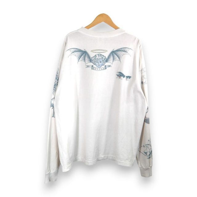 SAINT Mxxxxxx × DR.WOO 25aw TATOO DW-LS TEE WHITE サイズXL SM-HR1