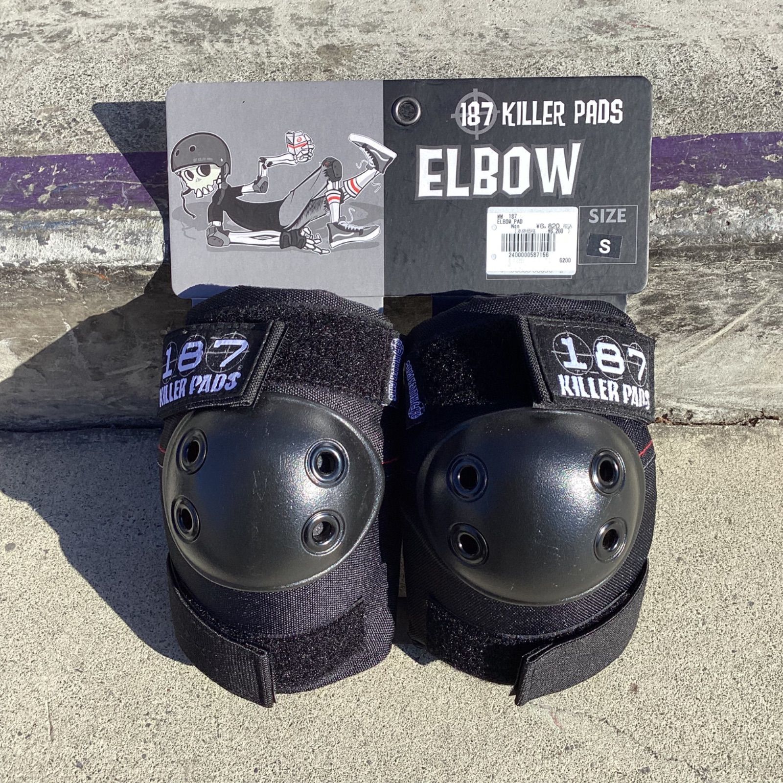 スケートボード プロテクター 187 エルボー (ひじ) ELBOW (JR～L