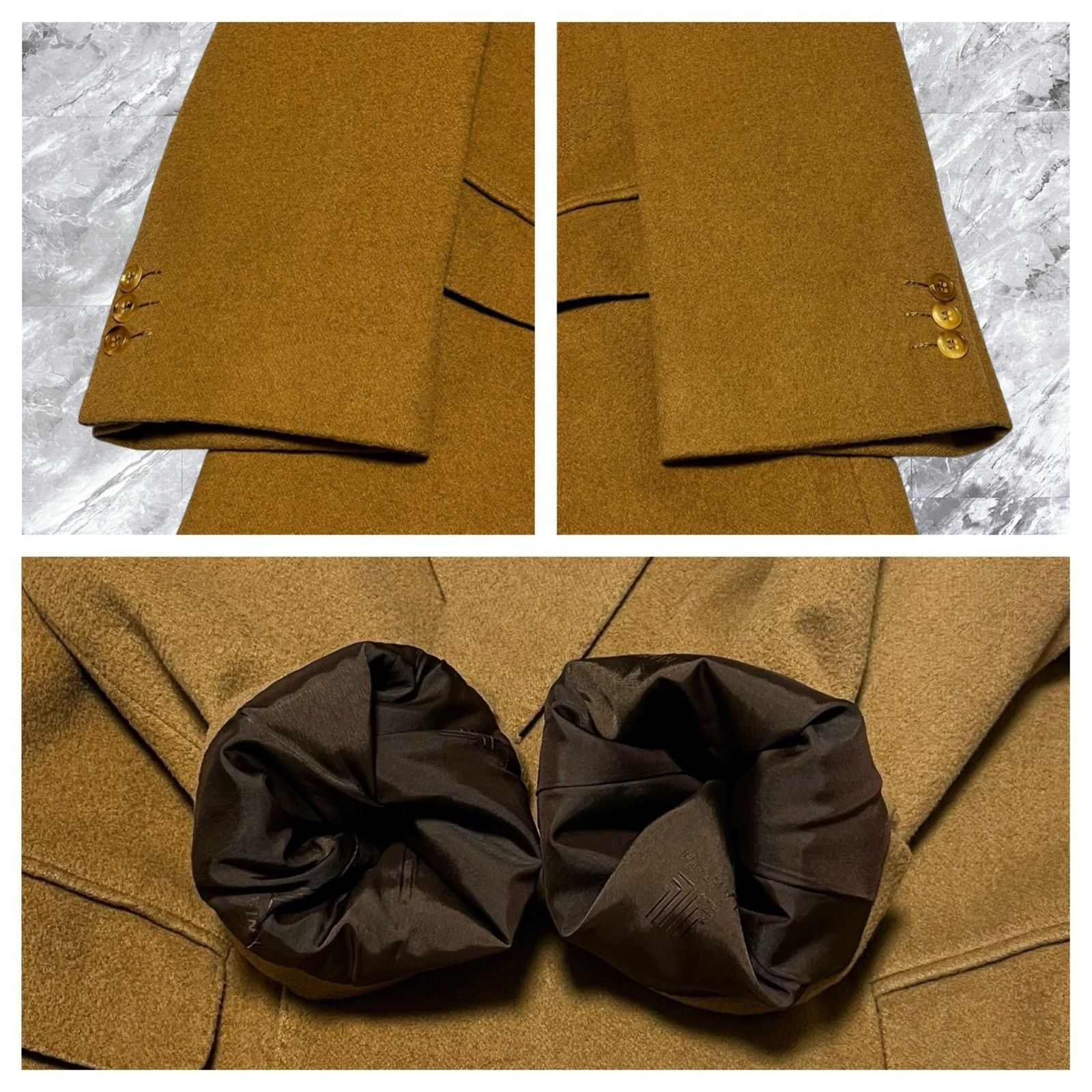 極美品 LANVIN ランバン チェスターコート ロングコート ウール