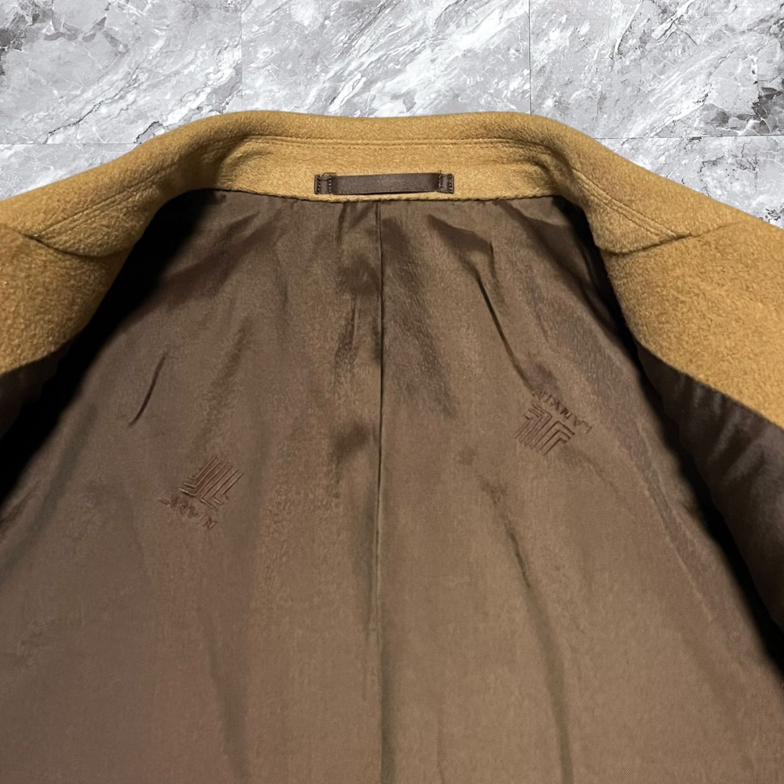 極美品 LANVIN ランバン チェスターコート ロングコート ウール