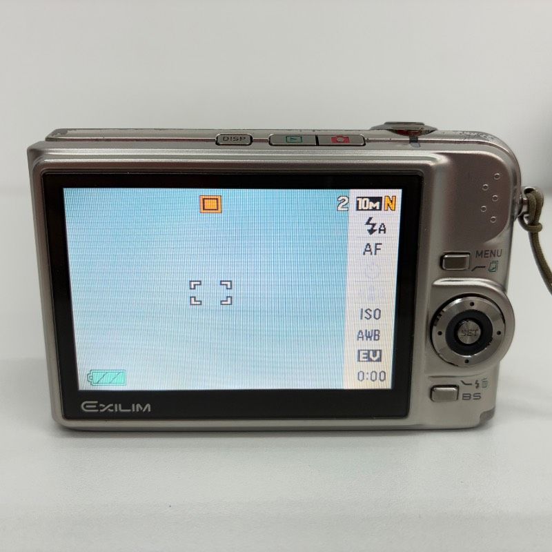 動作品】 CASIO EXILIM Silver EX-Z1000 カシオ エクシリム シルバー