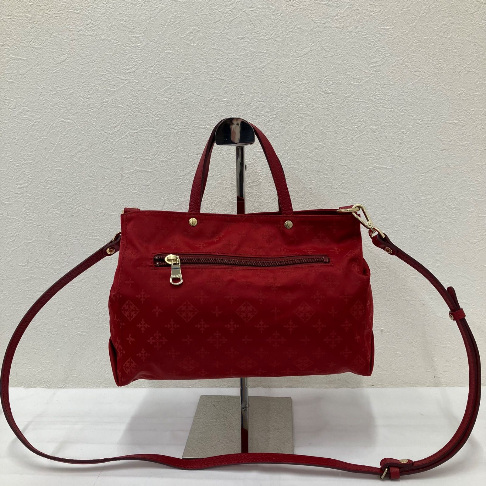 9277 russet ラシット 2way ショルダーバッグ ハンドバッグ レッド 赤 