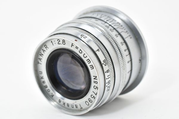 タナー TANAR 50mm F2.8 50/2.8 田中光学 Tanaka Kogaku Lマウント L39