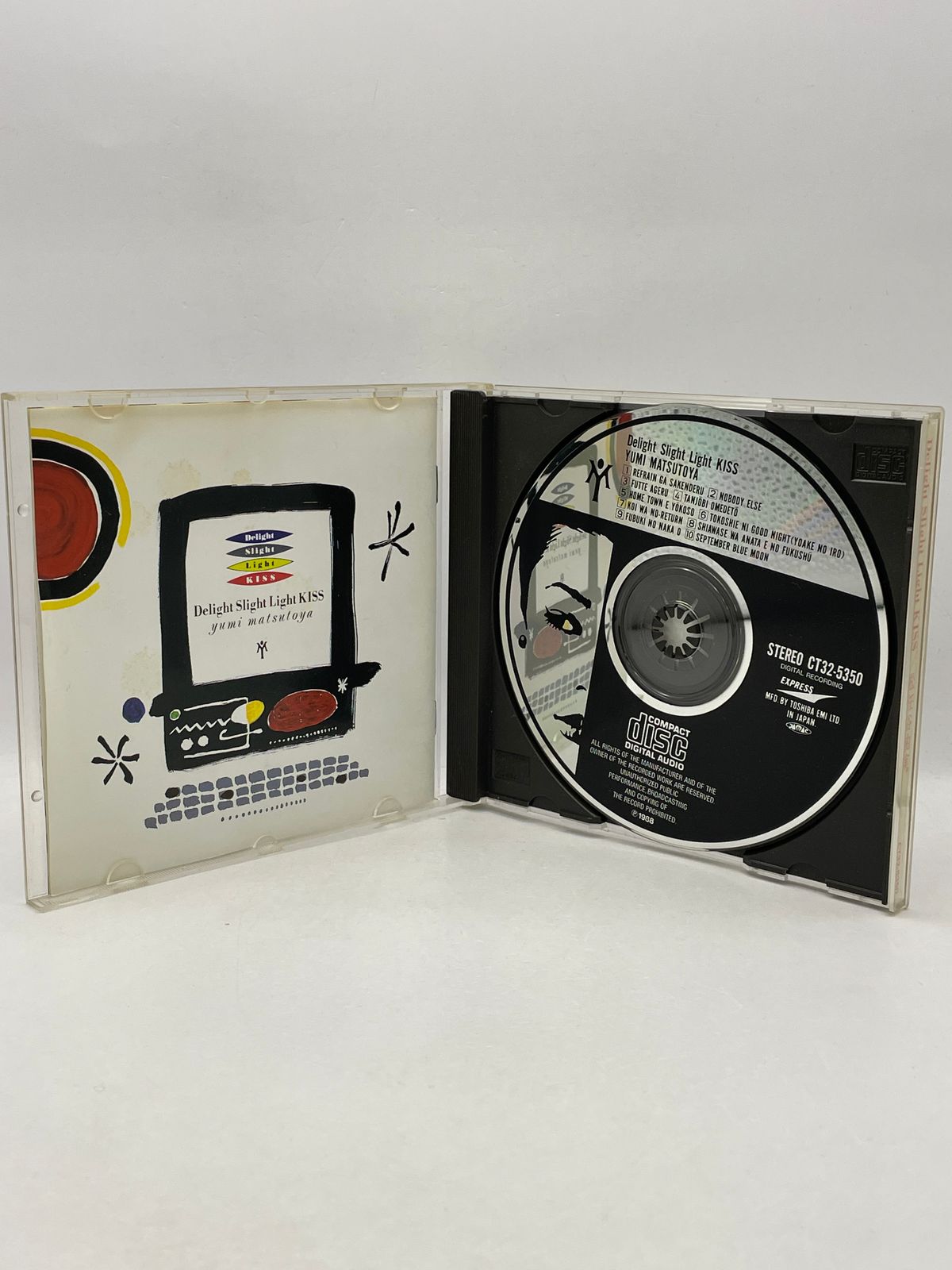 CD】 松任谷由実 Delight Slight Light KISS ユーミン 2602CZta34