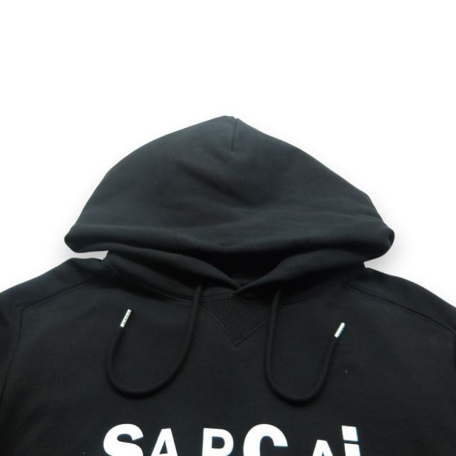 sacai apc パーカー サイズM SACAI A.P.C. HOODIE BLACK サイズM 24213-1-91082 サカイ